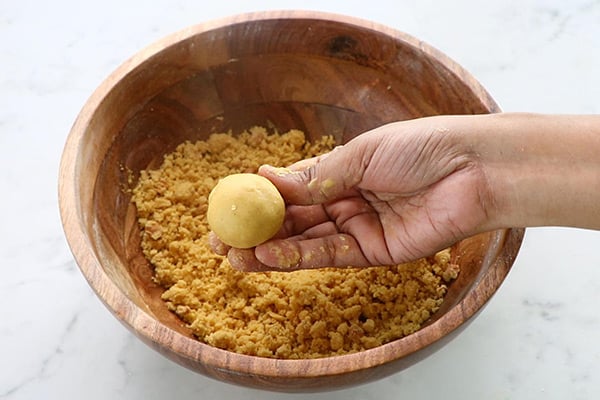 shape into balls