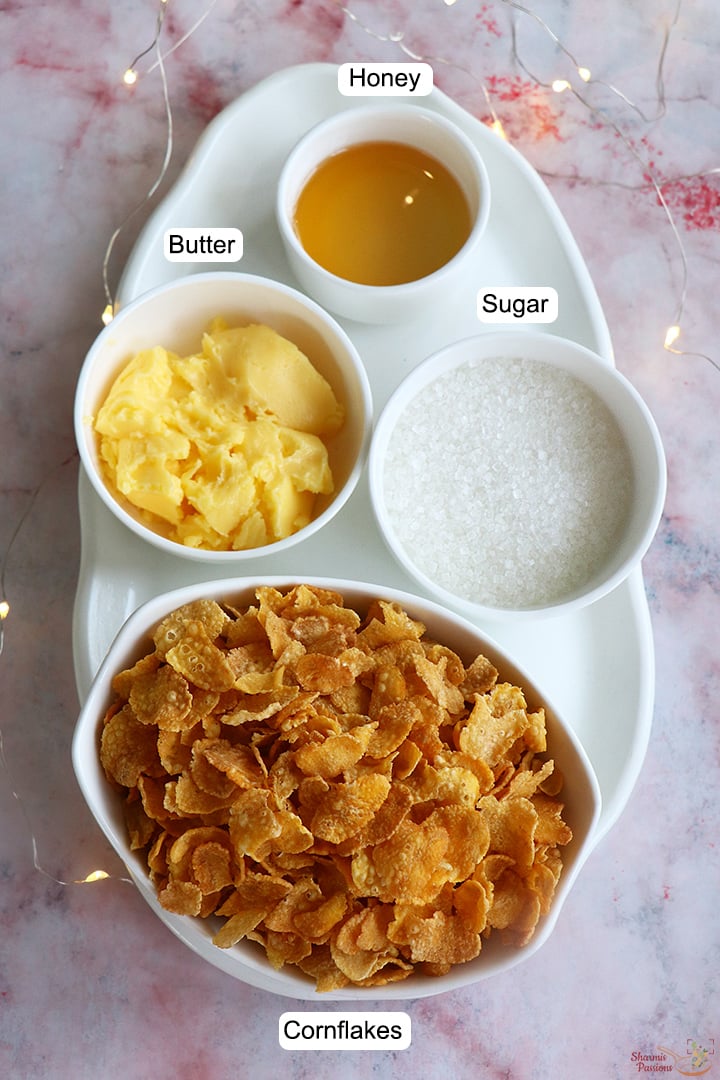 ingredients needed to make honey joys