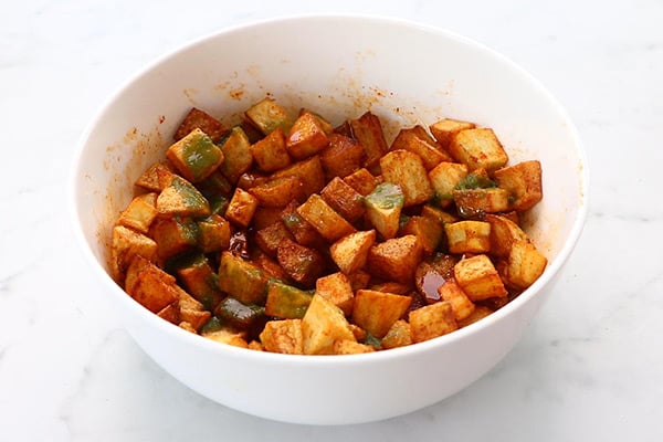 add chat chutneys, lemon juice