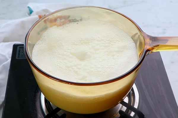 boil milk