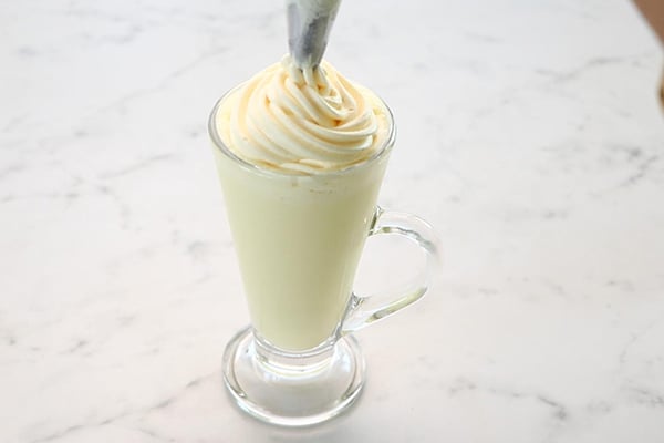 whipped cream topping