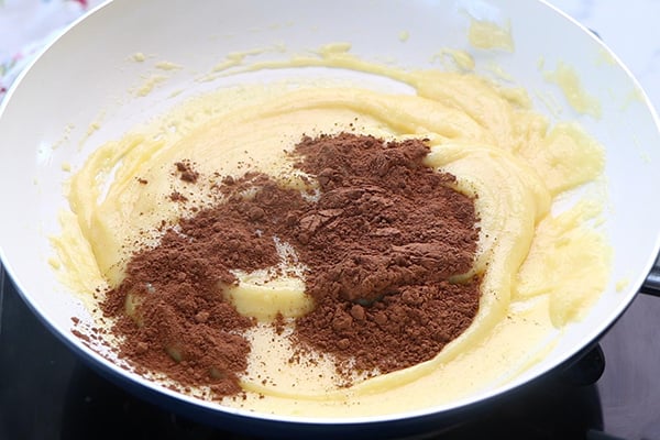add cocoa powder
