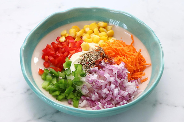 add vegetables with spices