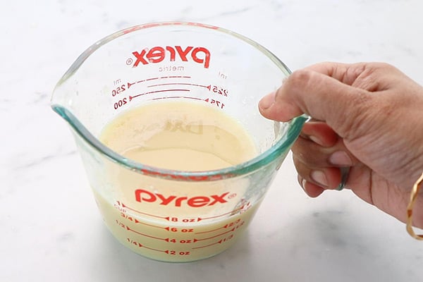 ginger juice is ready