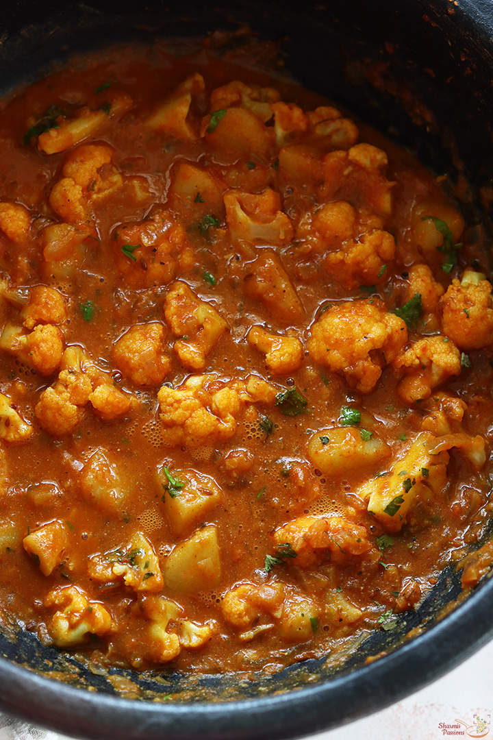 aloo gobi masala just made