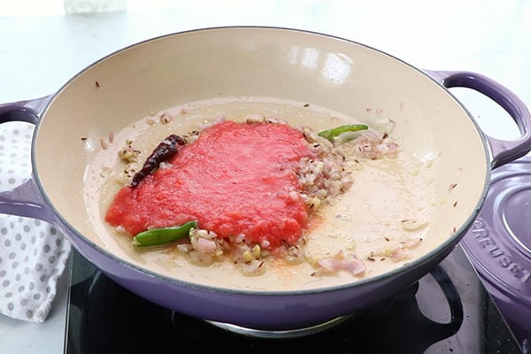 add tomato puree