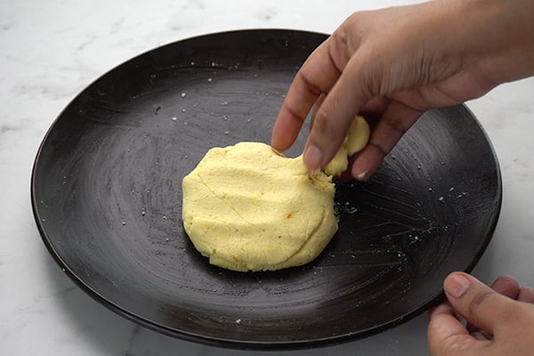 pinch a small portion