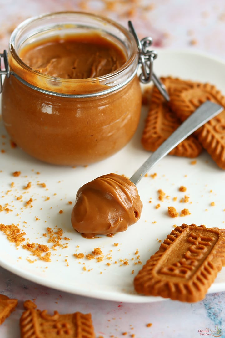homemade biscoff spread
