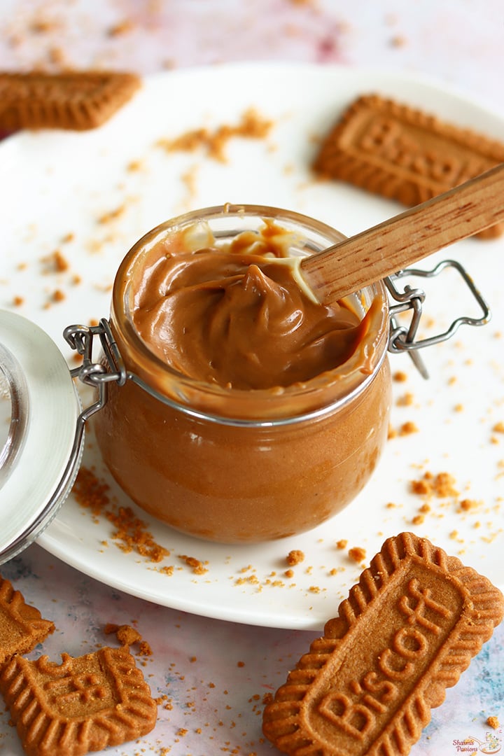 homemade biscoff spread