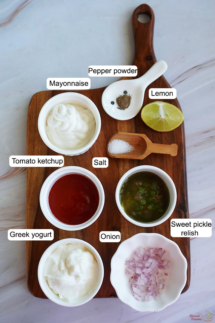 ingredients needed to make 1000 island dressing