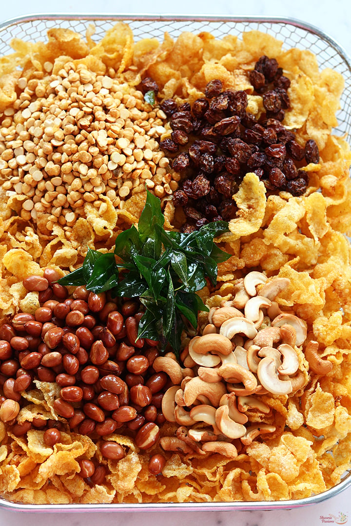 cornflakes mixture fried ingredients