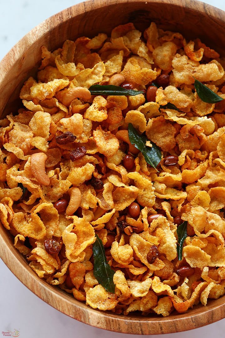 cornflakes mixture just made