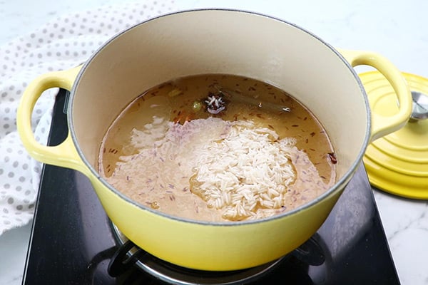 add rice