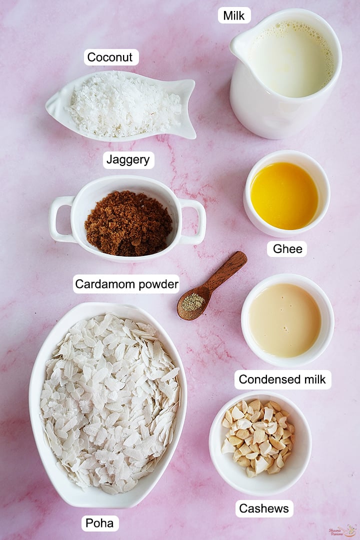 ingredients needed to make paal aval