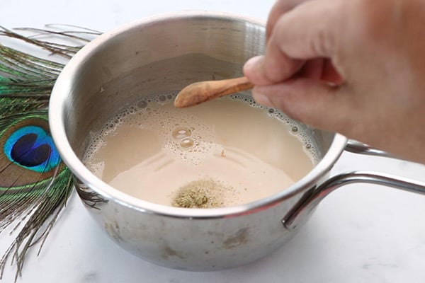 add cardamom powder