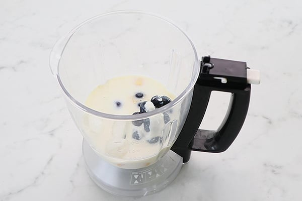add ingredients to a blender