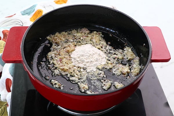 add flour