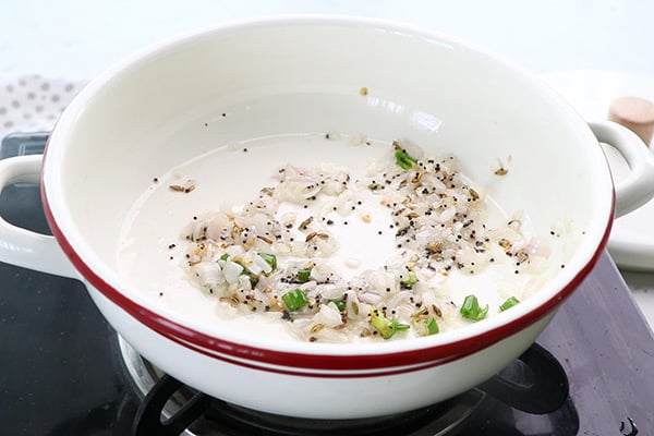 saute onion