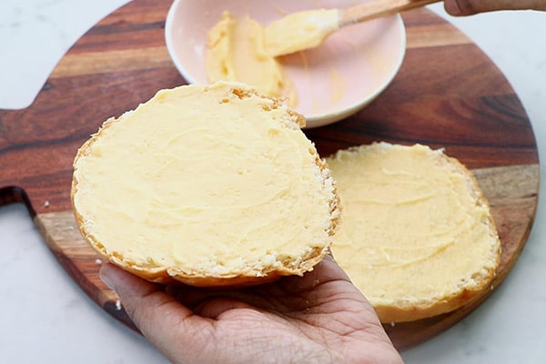 spread butter