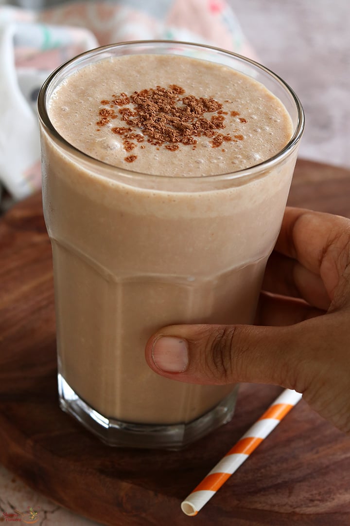 protein shake served