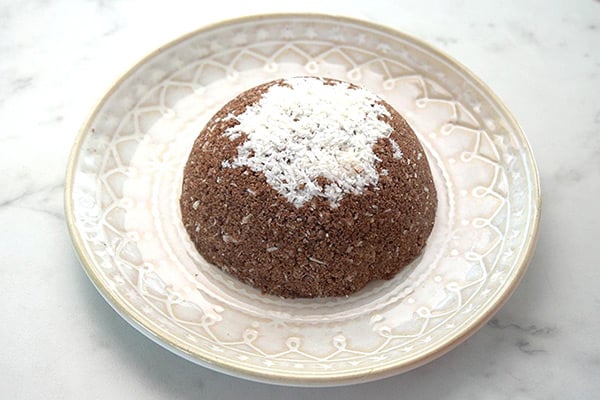 ragi puttu is ready