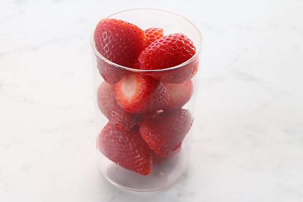 arrange strawberries