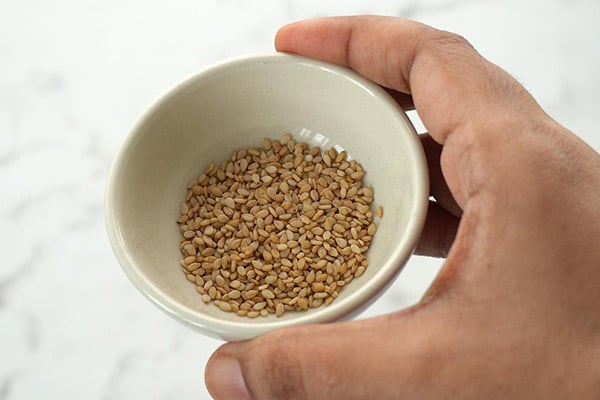 reserve sesame seeds